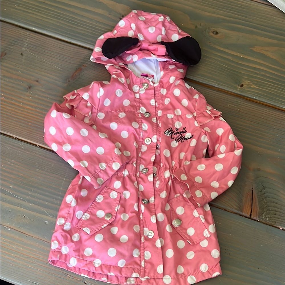 Pink Polka Dot Kids Jacket